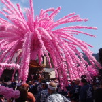 美濃市祭礼花みこし